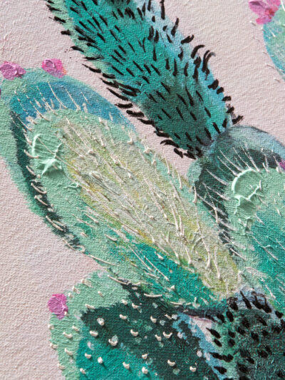 Maal "Cactus" 90x120cm - Image 6