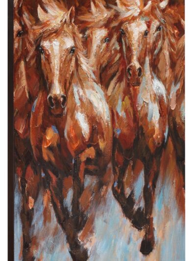 Maal "Horses" 70x100cm - Image 3