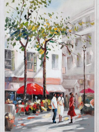 Maal "Streets of Paris" 90x60cm - Image 3