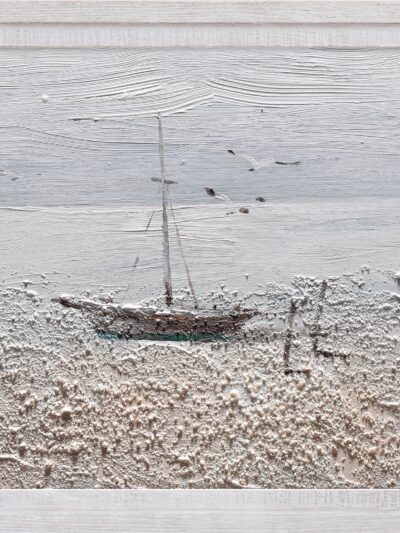 Maal "Sailboat" 30x30cm - Image 6