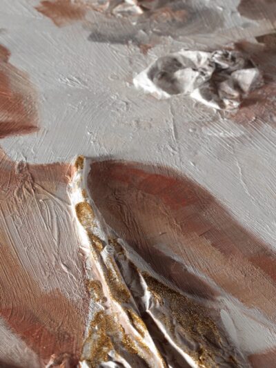 Maal "Lady in gold" 80x160cm - Image 2