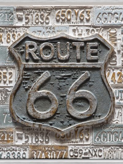 Maal "Route 66" 60x60cm - Image 6