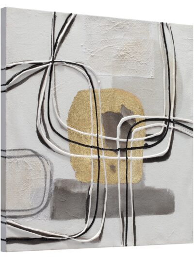 Maal "Lines" 60x60cm - Image 3