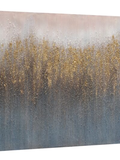 Maal "Gold & Blue" 65x150cm - Image 3