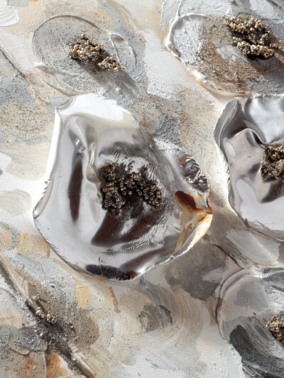 Maal "Flowers" 65x150cm - Image 2