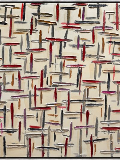 Maal "Crossings" 100x100cm - Image 6