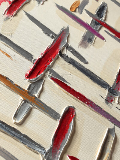 Maal "Crossings" 100x100cm - Image 5