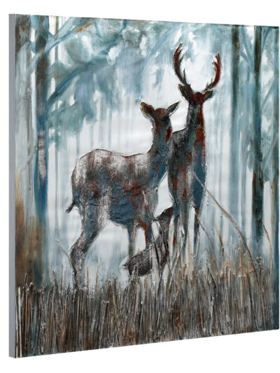 Maal "Deers" 100x100cm - Image 5
