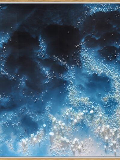 Maal "Blue & White" 80x120cm - Image 6