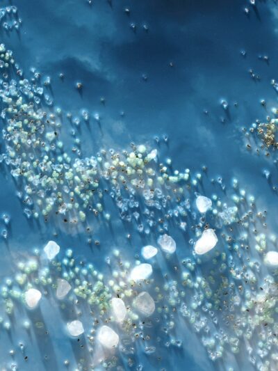 Maal "Blue & White" 80x120cm - Image 5