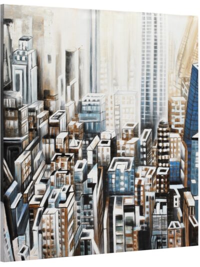 Maal "City" 100x100cm - Image 3