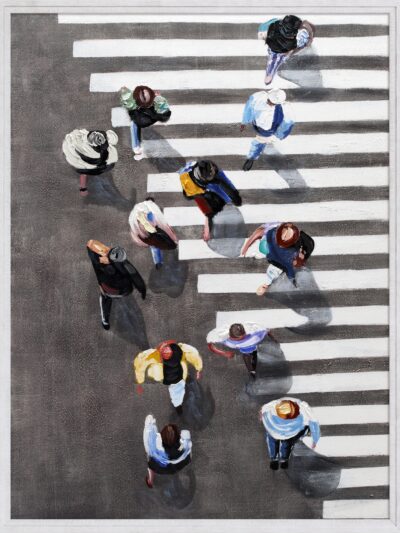 Maal "Stripes" 90x120cm - Image 6