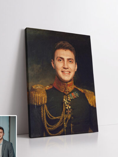 Kuninglik portree lõuendil sinu fotost - Image 2