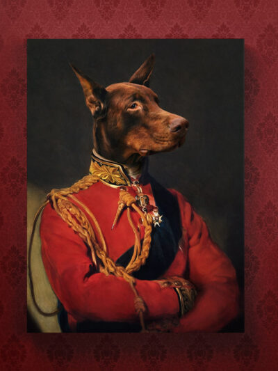 Kuninglik portree lõuendil sinu koduloomast - Image 4