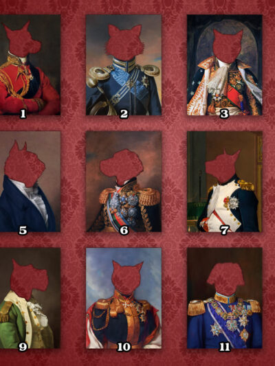 Kuninglik portree lõuendil sinu koduloomast - Image 2