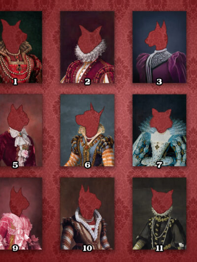 Kuninglik portree lõuendil sinu koduloomast - Image 3