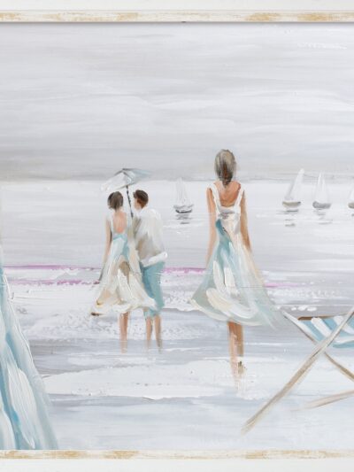 Maal "Ladies in white" 60x90cm - Image 3