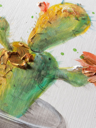 Maal "Cactus" 30x30cm - Image 2