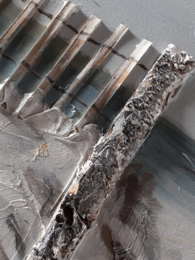 Maal "Road to beach" 60x90cm - Image 5