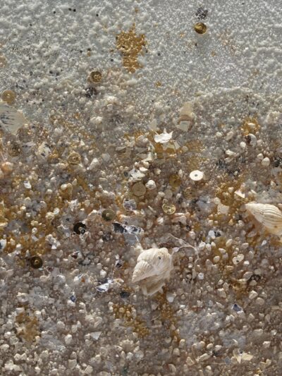 Maal "Golden coast" 65x150cm - Image 2