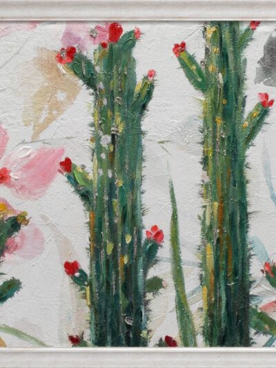 Maal "Cactuses" 65x150cm - Image 6