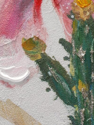 Maal "Cactuses" 65x150cm - Image 2