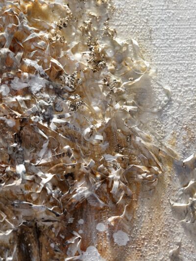 Maal "Golden trees" 30x90cm - Image 2