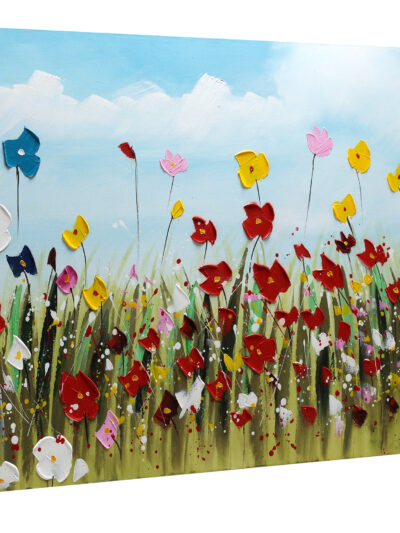 Maal "Flowers" 80x180cm - Image 5