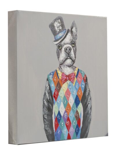 Maal "Sir Dog" 30x30cm - Image 2