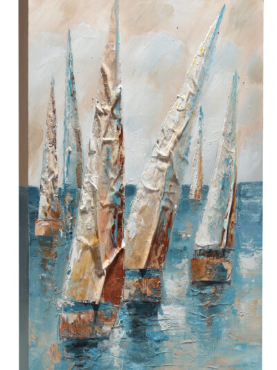 Maal "Sailboat" 60x90cm - Image 5