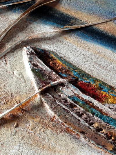 Maal "Boat" 80x80cm - Image 5