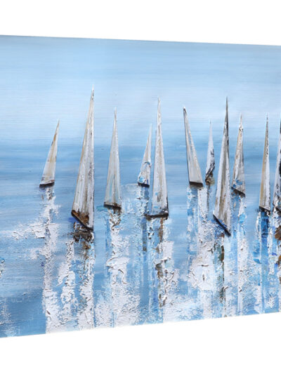 Maal "Sailboats" 65x150cm - Image 3