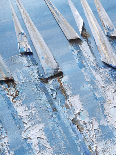 Maal "Sailboats" 65x150cm - Image 2