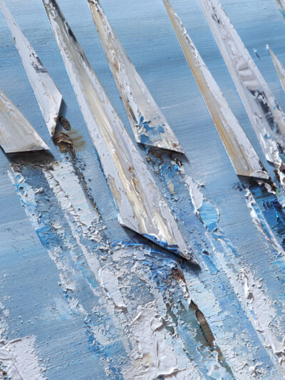 Maal "Sailboats" 65x150cm - Image 5
