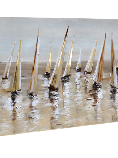 Maal "Sailboats" 65x150cm - Image 3