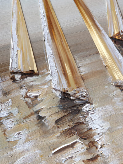 Maal "Sailboats" 65x150cm - Image 5