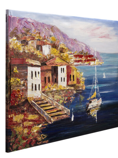 Maal "Sunny coast" 90x120cm - Image 3