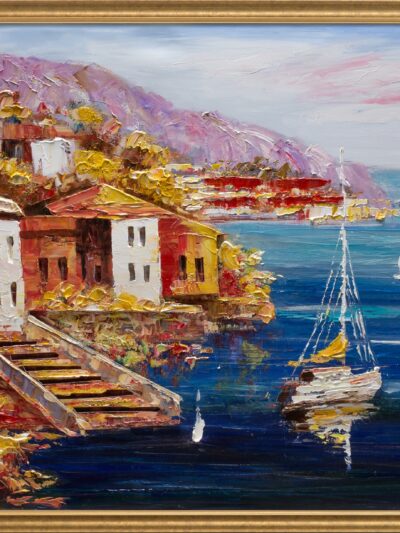 Maal "Sunny coast" 90x120cm - Image 6