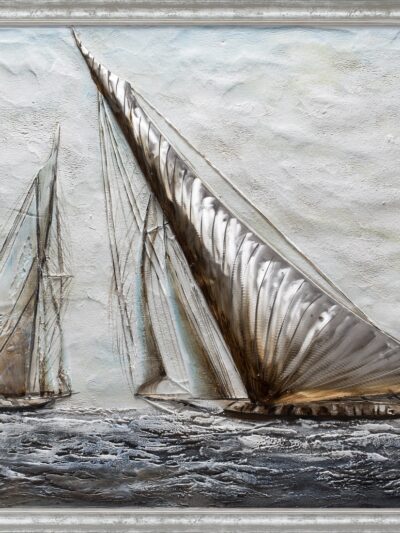 Maal "Sailboats" 80x120cm - Image 6