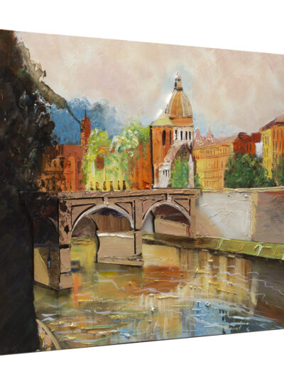 Maal "Stonebridge" 90x60cm - Image 3