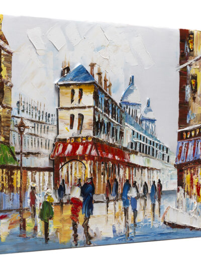 Maal "Colored city" 90x60cm - Image 3