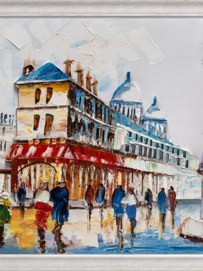 Maal "Colored city" 90x60cm - Image 6