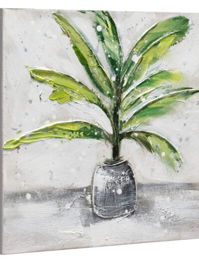 Maal "Green plant" 30x30cm - Image 3
