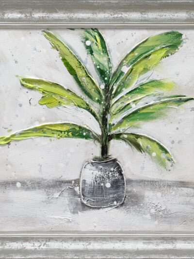 Maal "Green plant" 30x30cm - Image 5