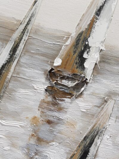 Maal "Sailboats" 30x90cm - Image 2
