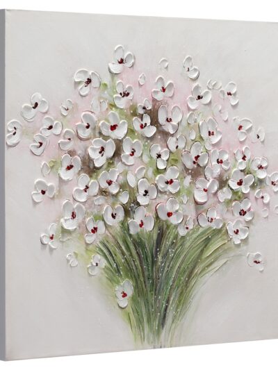 Maal "Flowers" 60x60cm - Image 3