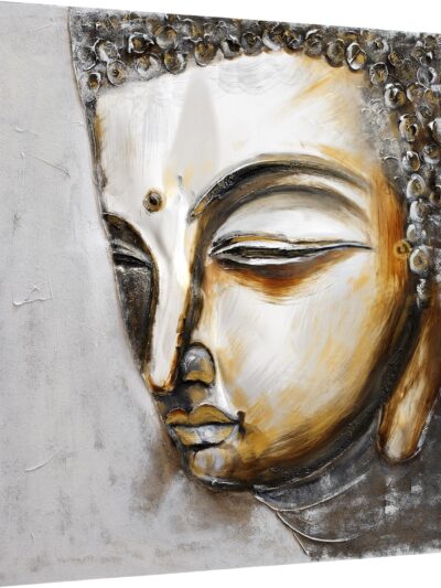 Maal "Buddha" 80x80cm - Image 3