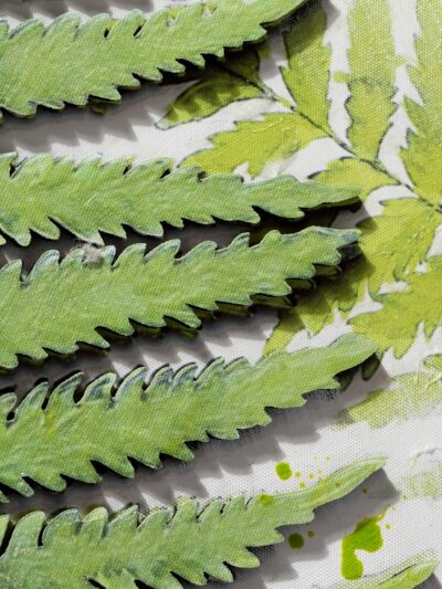 Maal "Fern" 80x80cm - Image 2