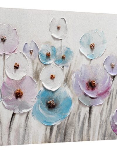 Maal "White flowers" 60x120cm - Image 3