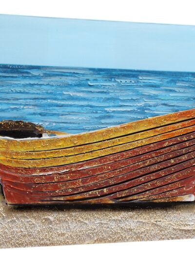 Maal "Fishingboat" 60x120cm - Image 4